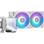 Refrigeración Líquida - MSI MAG CoreLiquid I240 - White - Radiador 240mm - 2 Fans 120mm - AMD AM4/AM5 | Intel LGA 1700/1851 - Imagen 4