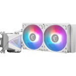 Refrigeración Líquida - MSI MAG CoreLiquid I240 - White - Radiador 240mm - 2 Fans 120mm - AMD AM4/AM5 | Intel LGA 1700/1851 - Imagen 6