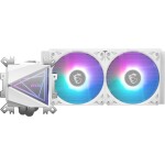 Refrigeración Líquida - MSI MAG CoreLiquid I240 - White - Radiador 240mm - 2 Fans 120mm - AMD AM4/AM5 | Intel LGA 1700/1851 - Imagen 7