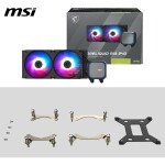 Refrigeración Líquida - MSI MAG Coreliquid A13 - Black - Radiador 240mm - 2 Fans 120mm - AMD AM4/AM5 | Intel LGA 1700/1851 - Imagen 4