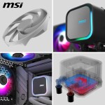 Refrigeración Líquida - MSI MAG Coreliquid A13 240 - White - Radiador 240mm - 2 Fans 120mm - AMD AM4/AM5 | Intel LGA1700/1851 - Imagen 8