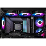 Refrigeración Líquida - MSI MAG Coreliquid A13 360 - Black - Radiador 360mm - 3 Fans 120mm - AMD AM4/AM5 | Intel LGA1700/1851 - Imagen 5