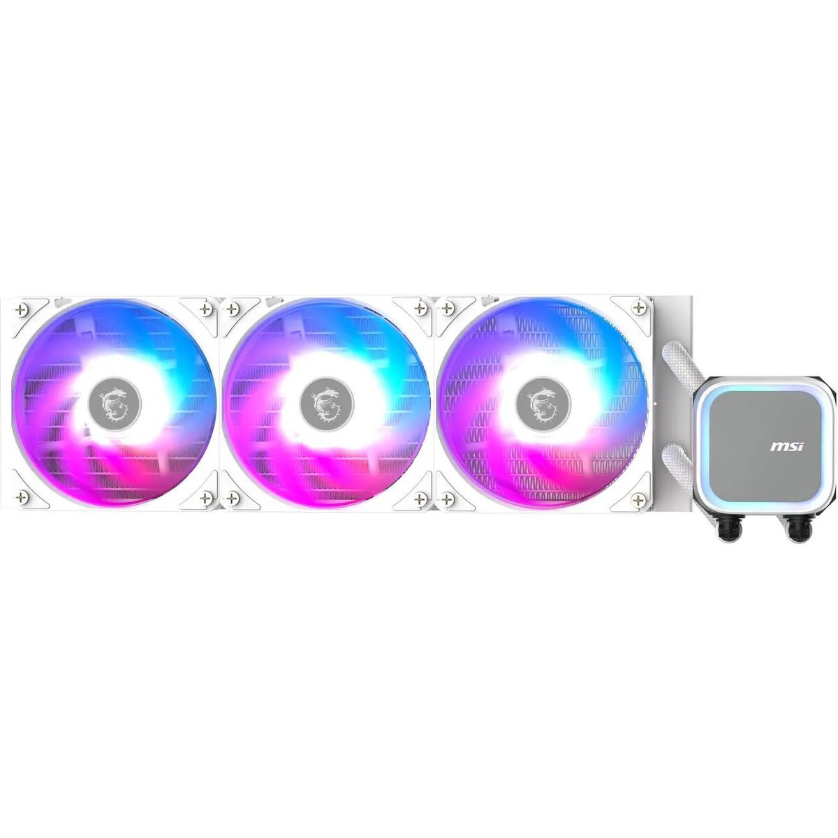 35-846-070-03_square Refrigeración Líquida - MSI MAG Coreliquid A13 360 - White - Radiador 360mm - 3 Fans 120mm - AMD AM4/AM5 | Intel LGA1700/1851 - Imagen 1