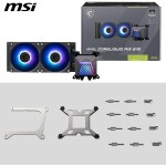 Refrigeración Líquida - MSI MAG Coreliquid A15 240 - Black - Radiador 240mm - 2 Fans 120mm - AMD AM4/AM5 | Intel LGA 1700/1851 - Imagen 6