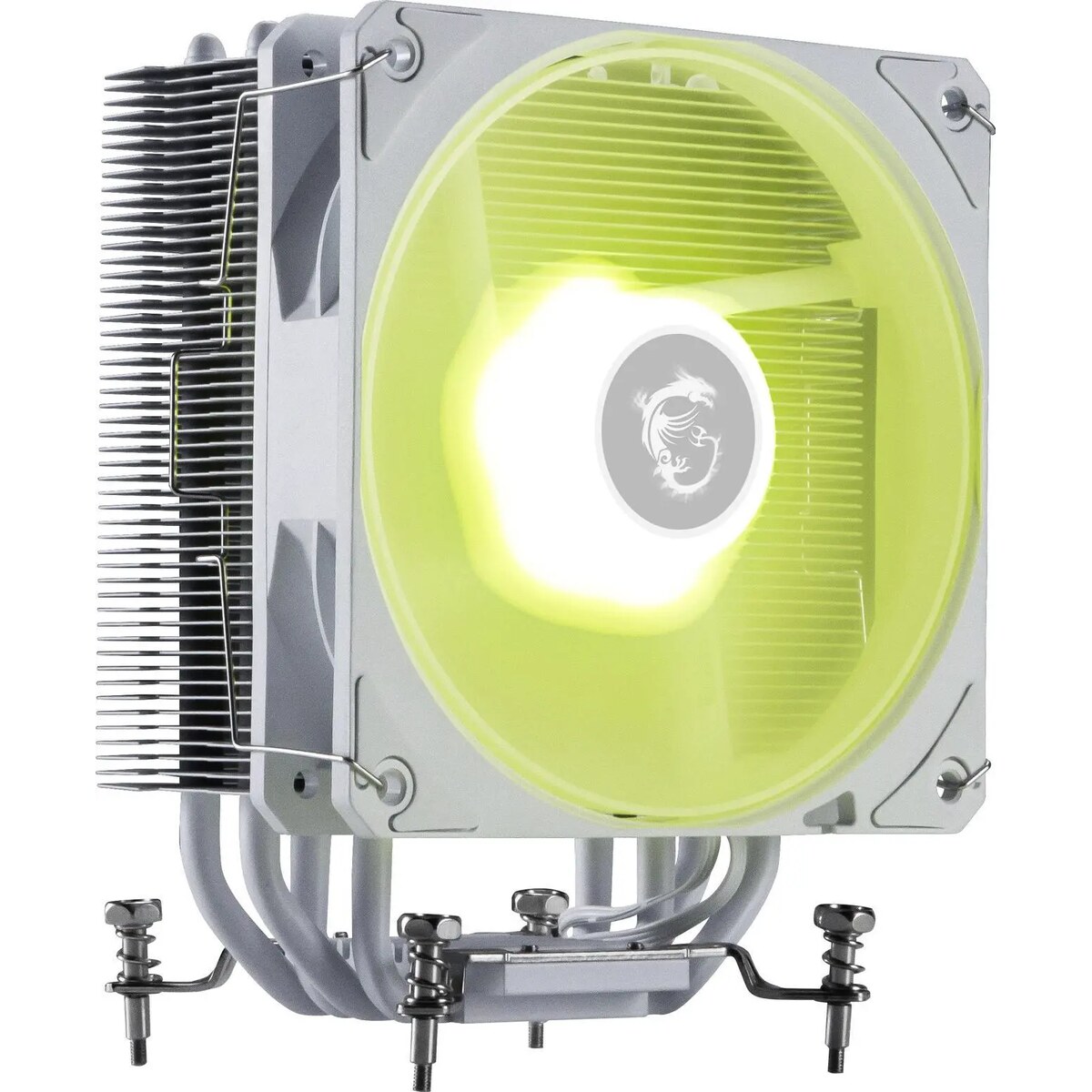 Disipador - MSI MAG COREFROZR AA13 - White - Radiador N/D - 1 Fan 120mm - AMD AM4/AM5 | Intel LGA 1700/1851