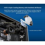Refrigeración Líquida - MONTECH HyperFlow ARGB 240 - Black - Radiador 240mm - 2 Fans 120mm - AMD AM4/AM5 | Intel LGA 1700/1851 - Imagen 3
