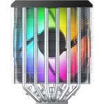 Disipador - MONTECH NX600 ARGB - Black - Radiador N/D - 2 Fans 120mm - AMD AM4/AM5 | Intel LGA 1700/1851 - Imagen 4