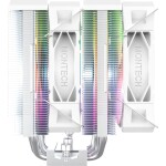 Disipador - MONTECH NX600 ARGB - White - Radiador N/D - 2 Fans 120mm - AMD AM4/AM5 | Intel LGA 1700/1851 - Imagen 3