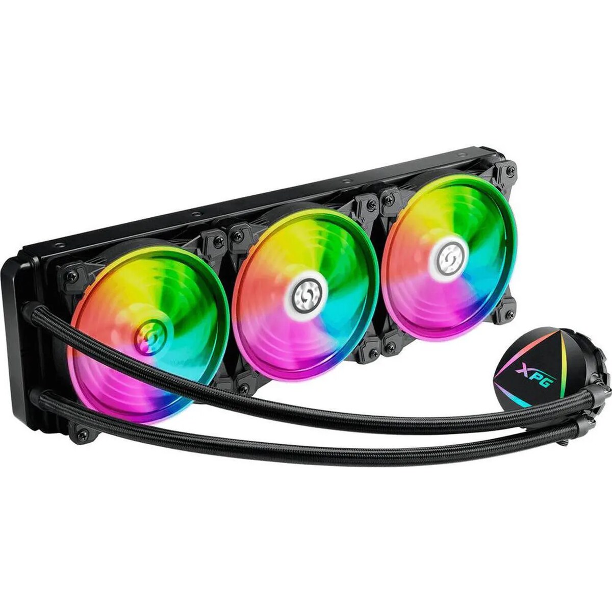 Refrigeración Líquida - XPG Levante X 360 - Black - Radiador 360mm - 3 Fans 120mm - AMD AM4/AM5 | Intel LGA 1700/1851