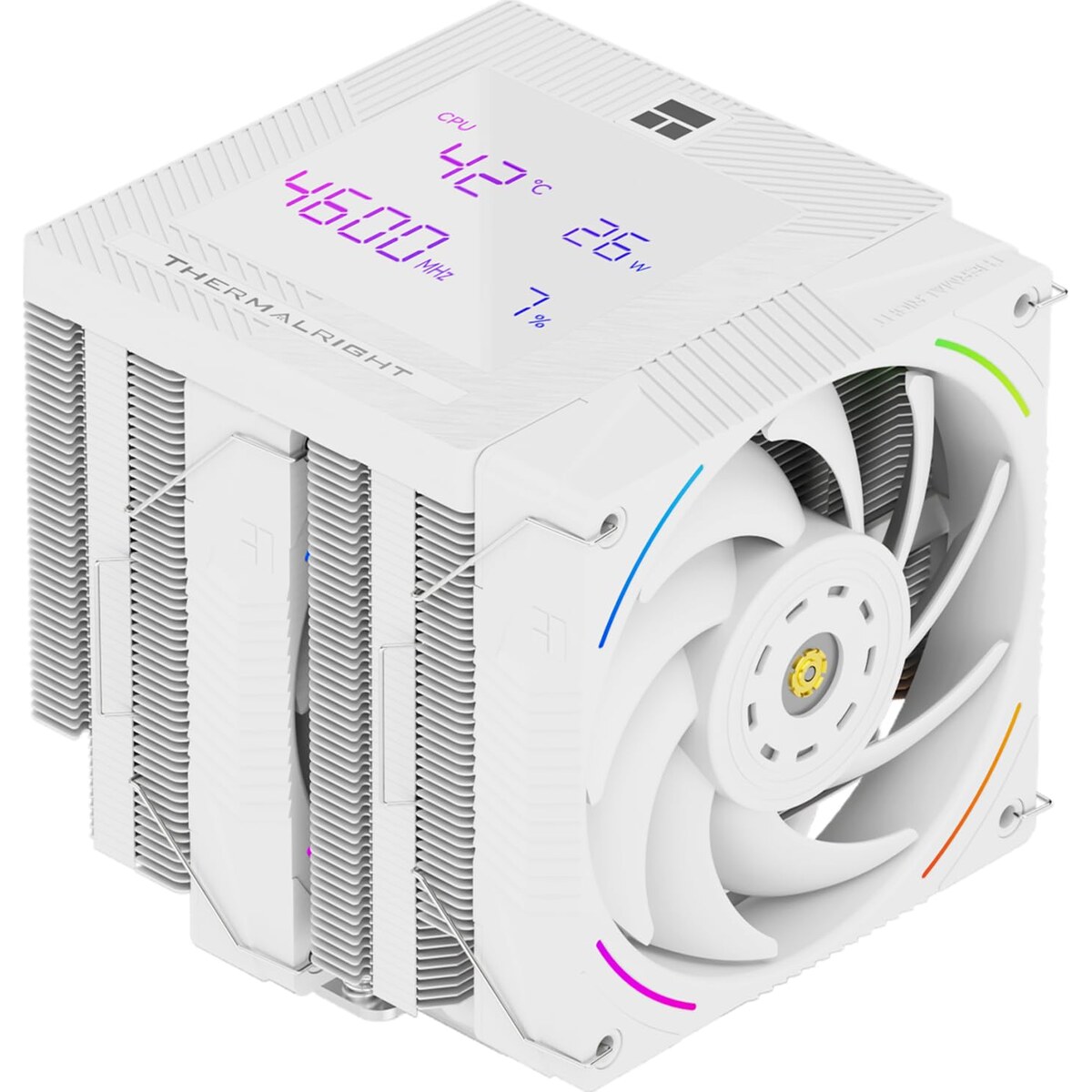 Disipador CPU - Thermalright Phantom Spirit 120 Digital - White - Dual Tower - AMD AM4/AM5 | Intel LGA 1700/1851