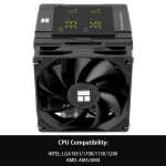Disipador - Thermalright Peerless Assassin 120 Digital - Black - Radiador N/D - 2 Fans 120mm - AMD AM4/AM5 | Intel LGA 1700/1851 - Imagen 3
