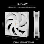 Disipador - Thermalright Assassin X 120R - White - Radiador N/Dmm - 1 Fans 120mm - AMD AM4/AM5 | Intel LGA 1700/1851 - Imagen 3