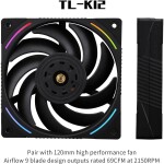 Disipador CPU - Thermalright Phantom Spirit 120 EVO - Black - Dual Tower - AMD AM4/AM5 | Intel LGA 1700/1851 - Imagen 4