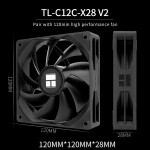 Disipador - Thermalright Peerless Assassin 120 Digital - Black - Radiador N/D - 2 Fans 120mm - AMD AM4/AM5 | Intel LGA 1700/1851 - Imagen 6