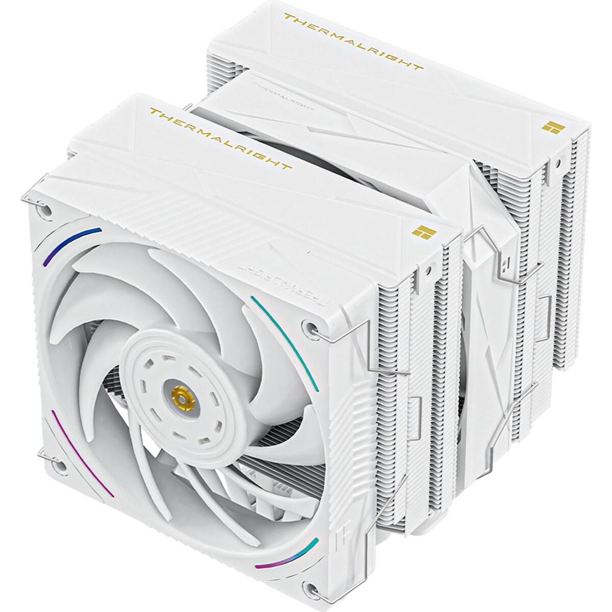 Disipador CPU - Thermalright Royal Pretor 130 Ultra White - White - Dual Tower - AMD AM4/AM5 | Intel LGA 1700/1851
