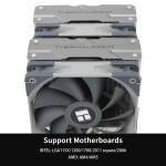 Disipador - Thermalright Peerless Assassin 120 - Black - Radiador N/D - 2 Fans 120mm - AMD AM4/AM5 | Intel LGA 1700/1851 - Imagen 4