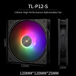 Disipador - Thermalright Assassin X 120R Digital - Black - Radiador N/Dmm - 1 Fans 120mm - AMD AM4/AM5 | Intel LGA 1700/1851 - Imagen 6