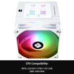 Disipador CPU - Thermalright Peerless Assassin 120 Digital ARGB - White - Dual Tower - AMD AM4/AM5 | Intel LGA1700/LGA1851 - Imagen 3