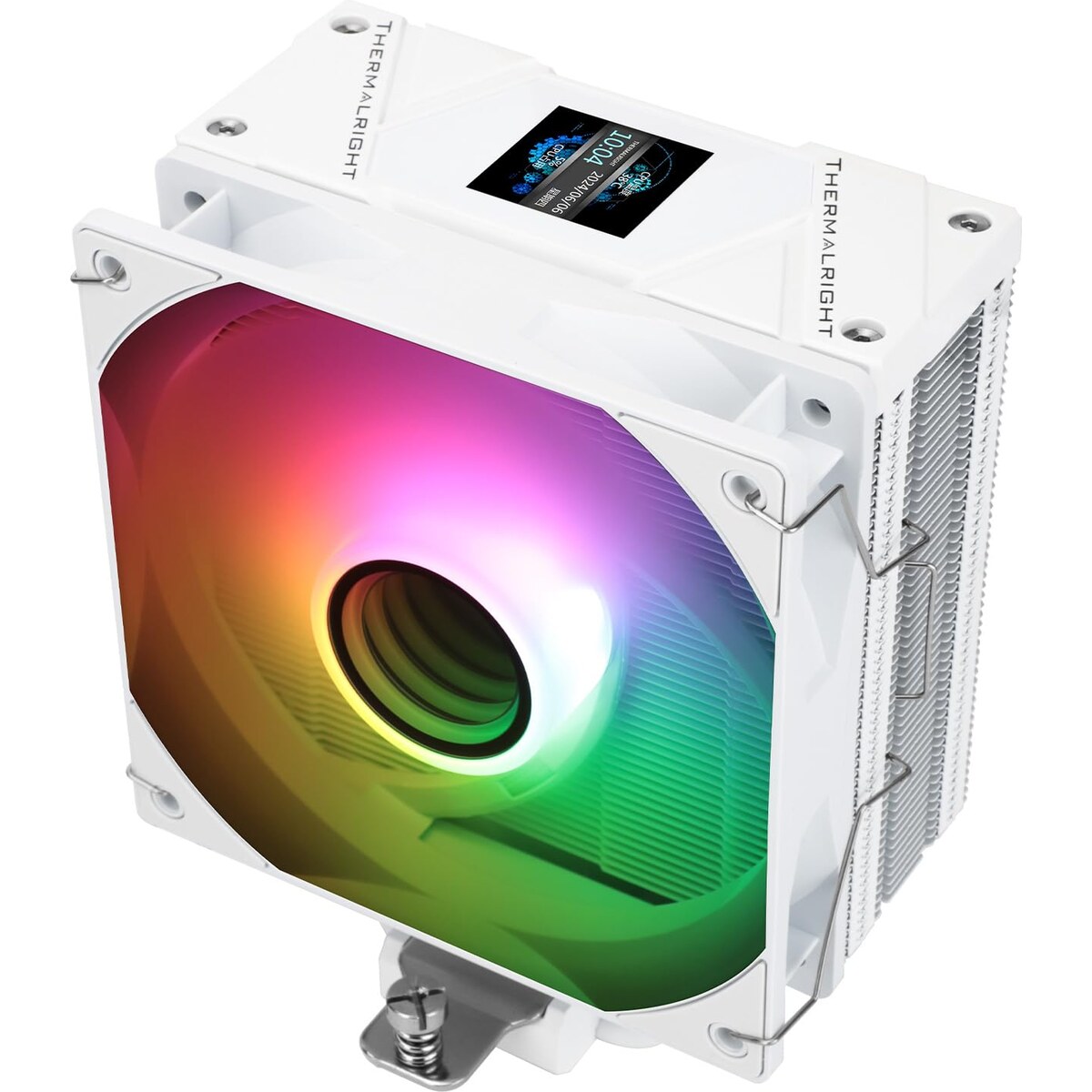 Disipador - Thermalright Assassin Spirit 120 Vision ARGB - White - 1 Fan 120mm - AMD AM4/AM5 | Intel LGA 1700/1851