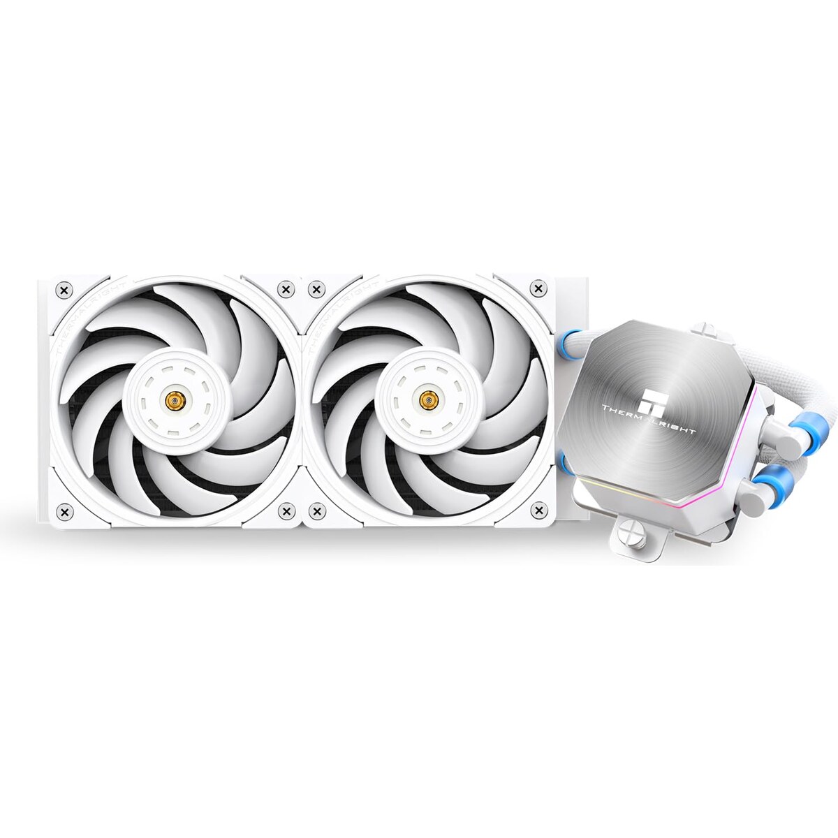 Refrigeración Líquida - Thermalright Frozen Edge 240 - White - Radiador 240mm - 2 Fans 120mm - AMD AM4/AM5 | Intel LGA 1700/1851