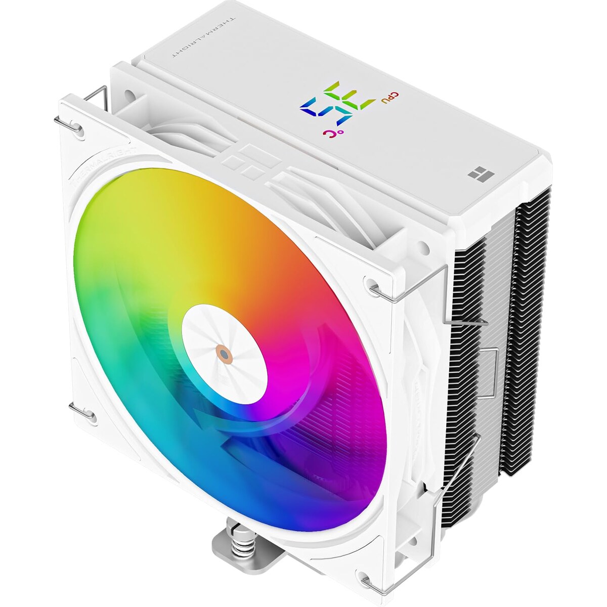 Disipador - Thermalright Assassin X 120R Digital - White - Radiador N/Dmm - 1 Fans 120mm - AMD AM4/AM5 | Intel LGA 1700/1851