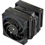 Disipador CPU - Thermalright Royal Pretor 130 Ultra Black - Black - Dual Tower - AMD AM4/AM5 | Intel LGA 1700/1851