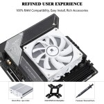 Disipador - Thermalright AXP90-X47 - White - Radiador N/Dmm - 1 Fans 90mm - AMD AM4/AM5 | Intel LGA 1700/1851 - Imagen 4