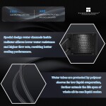 Refrigeración Líquida - Thermalright Frozen Notte 120 - Black - Radiador 120mm - 1 Fans 120mm - AMD AM4/AM5 | Intel LGA 1700/1851 - Imagen 3