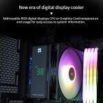 Disipador - Thermalright Assassin X 120R Digital - Black - Radiador N/Dmm - 1 Fans 120mm - AMD AM4/AM5 | Intel LGA 1700/1851 - Imagen 5