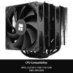 Disipador - Thermalright Peerless Assassin 120 SE - Black - 2 Fans 120mm - AMD AM4/AM5 | Intel LGA 1700/1851 - Imagen 2