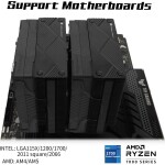Disipador CPU - Thermalright Phantom Spirit 120 EVO - Black - Dual Tower - AMD AM4/AM5 | Intel LGA 1700/1851 - Imagen 3