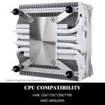 Disipador - Thermalright AXP90-X47 - White - Radiador N/Dmm - 1 Fans 90mm - AMD AM4/AM5 | Intel LGA 1700/1851 - Imagen 5