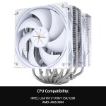 Disipador - Thermalright Peerless Assassin 120 - White - 2 Fans 120mm - AMD AM4/AM5 | Intel LGA 1700/1851 - Imagen 3
