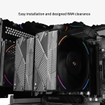 Disipador CPU - Thermalright Phantom Spirit 120 EVO - Black - Dual Tower - AMD AM4/AM5 | Intel LGA 1700/1851 - Imagen 7