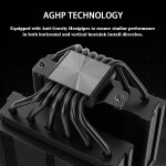 Disipador CPU - Thermalright Royal Pretor 130 - Black - Dual Tower - AMD AM4/AM5 | Intel LGA 1700/1851 - Imagen 4