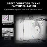 Disipador CPU - Thermalright Royal Pretor 130 Ultra White - White - Dual Tower - AMD AM4/AM5 | Intel LGA 1700/1851 - Imagen 7