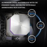 Refrigeración Líquida - Thermalright Frozen Edge 240 - White - Radiador 240mm - 2 Fans 120mm - AMD AM4/AM5 | Intel LGA 1700/1851 - Imagen 4
