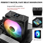 Disipador - Thermalright Assassin Spirit 120 Vision ARGB - Black - 1 Fan 120mm - AMD AM4/AM5 | Intel LGA 1700/1851 - Imagen 3