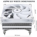 Disipador - Thermalright AXP90-X53 - White - Radiador N/Dmm - 1 Fans 92mm - AMD AM4/AM5 | Intel LGA 1700/1851 - Imagen 7