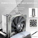 Disipador - Thermalright BA120 - Black - Radiador N/Dmm - 1 Fans 120mm - AMD AM4/AM5 | Intel LGA 1700/1851 - Imagen 2