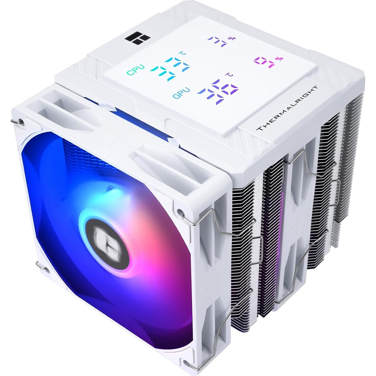 Disipador CPU - Thermalright Peerless Assassin 120 Digital ARGB - White - Dual Tower - AMD AM4/AM5 | Intel LGA 1700/1851
