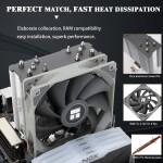 Disipador - Thermalright Assassin King 120 SE - Black - Radiador N/Dmm - 1 Fans 120mm - AMD AM4/AM5 | Intel LGA 1700/1851 - Imagen 5