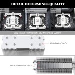 Disipador - Thermalright Assassin X 120 SE - White - Radiador N/Dmm - 1 Fans 120mm - AMD AM4/AM5 | Intel LGA 1700/1851 - Imagen 6
