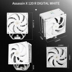 Disipador - Thermalright Assassin X 120R - White - Radiador N/Dmm - 1 Fans 120mm - AMD AM4/AM5 | Intel LGA 1700/1851 - Imagen 2