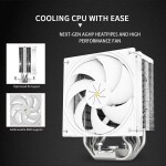 Disipador - Thermalright Assassin X 120R - White - Radiador N/Dmm - 1 Fans 120mm - AMD AM4/AM5 | Intel LGA 1700/1851 - Imagen 5