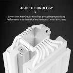 Disipador CPU - Thermalright Phantom Spirit 120 Digital - White - Dual Tower - AMD AM4/AM5 | Intel LGA 1700/1851 - Imagen 3