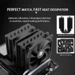Disipador - Thermalright Peerless Assassin 120 SE - Black - 2 Fans 120mm - AMD AM4/AM5 | Intel LGA 1700/1851 - Imagen 5