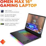 HP OMEN MAX 16″ FHD 240 Hz – Intel Core Ultra 9 275HX – 32GB DDR5 – NVIDIA GeForce RTX 5080 16GB – 2TB SSD - Imagen 5