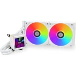Refrigeración Líquida - Lian Li Galahad II LCD 280 - White - Radiador 280mm - 2 Fans 140mm - AMD AM4/AM5 | Intel LGA 1700/1851 - Imagen 7