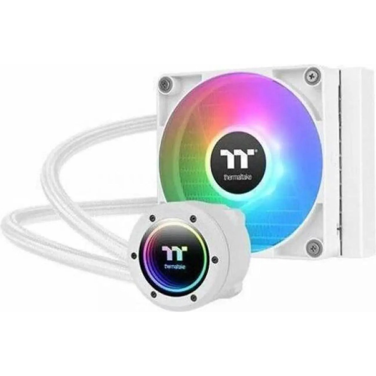 Refrigeración Líquida - Thermaltake TH120 V2 ARGB Snow - White - Radiador 120mm - 1 Fans 120mm - AMD AM4/AM5 | Intel LGA 1700/1851